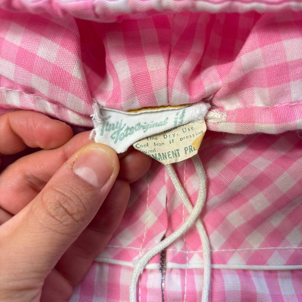 Vintage Duck Pink Gingham Jacket 12-18 months - Picture 5 of 6
